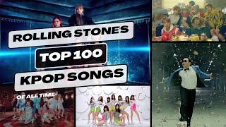 rolling stone's top 100 kpop songs of all time