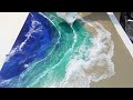 Easy Resin Beach Art - How to Create Cells.