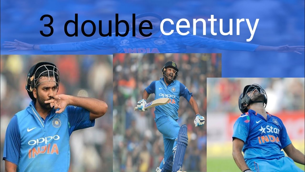 Rohit Sharma 3 double century story - YouTube