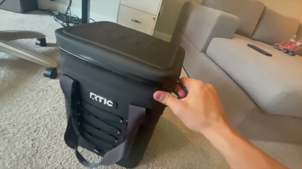 RTIC soft 24 can backpack cooler review