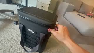RTIC soft 24 can backpack cooler review screenshot 2