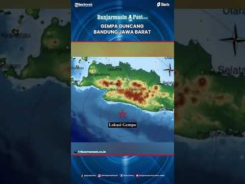 Gempa Guncang Bandung Pagi Ini 9 Juni 2023, Cek Info BMKG kekuatan dan Pusat Getaran