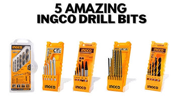 5 Amazing and Useful INGCO Drill Bits | Basics of Drill Selection | Drill Bit Guide