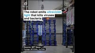 This Robot Can Disinfect A Warehouse From Coronavirus