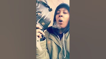 Thumbnail of Black Panther gas mask ‘’I do not own rights to the music’’