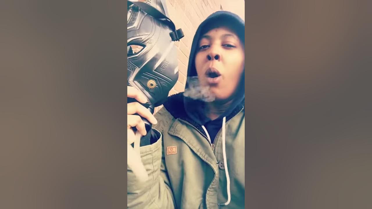 Black Panther gas mask ‘’I do not own rights to the music’’