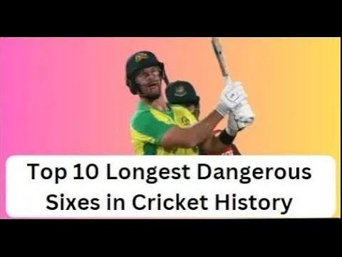 Top 10 Longest Dangerous Sixes in Cricket History | 10 Longest and ...