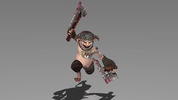 Goblin or Small devil Game Animation portfolio