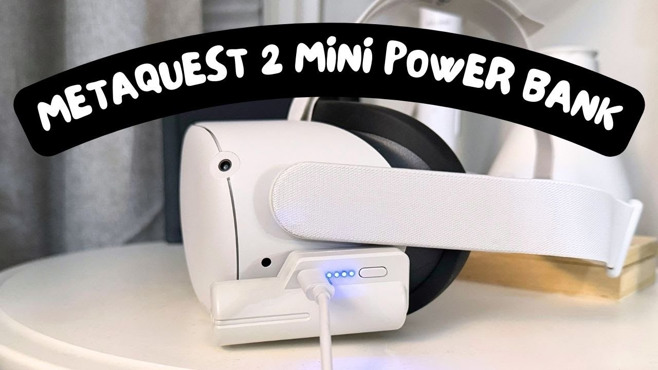 Oculus Meta Quest 2 Mini Power Bank - YouTube