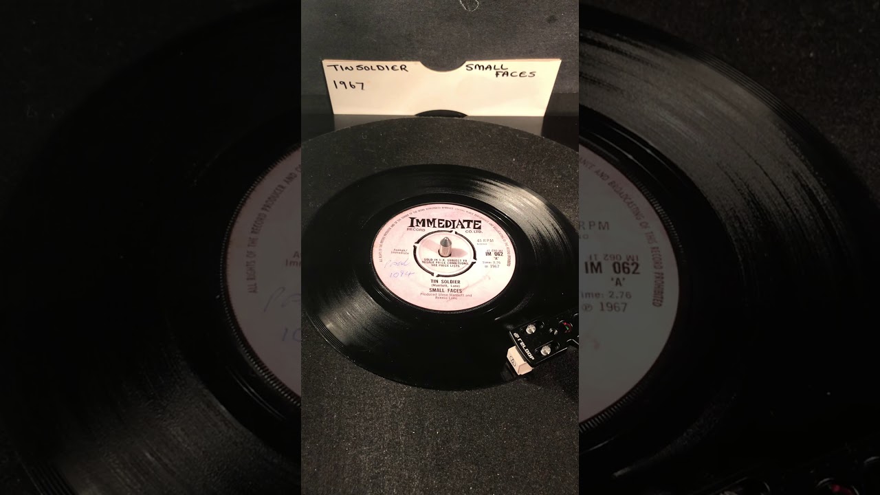 Small Faces - Tin Soldier ( Vinyl 45) From 1967 . - YouTube