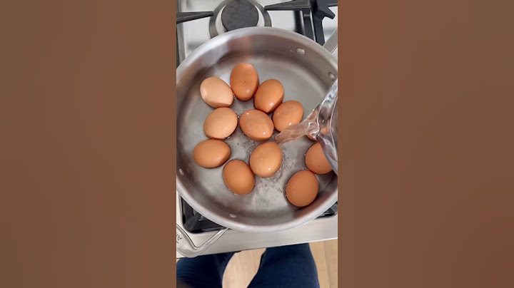 How to make PERFECT hard boiled eggs every single time 🥚