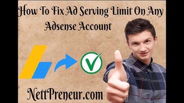 How To Fix Temporary Ads Serving Limit Placed On Your Google Adsense Account (Solution)