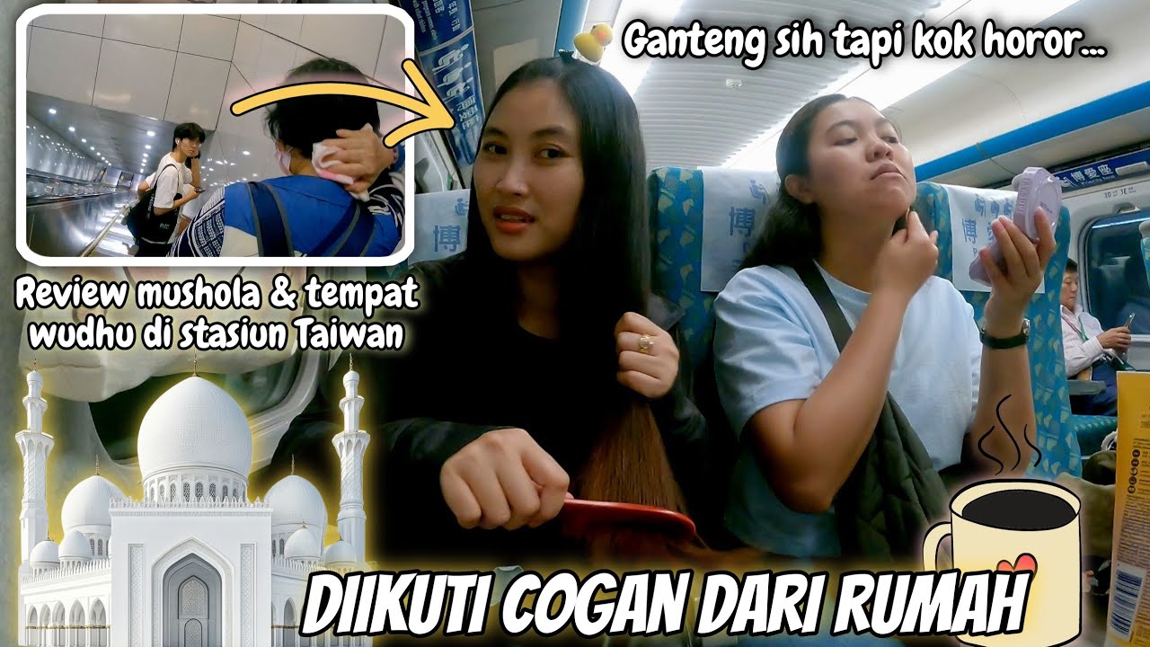 DIIKUTI COGAN DARI RUMAH⁉️ GANTENG SIH TAPI HOROR❗️AKHIRNYA...LIBUR PERTAMA DI MAJIKAN BARU