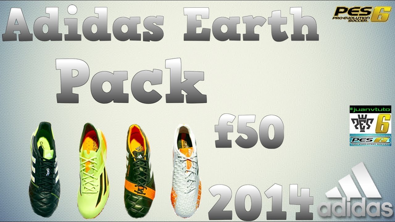 Pes 6 - Botines Adidas Earth Pack f50 - YouTube