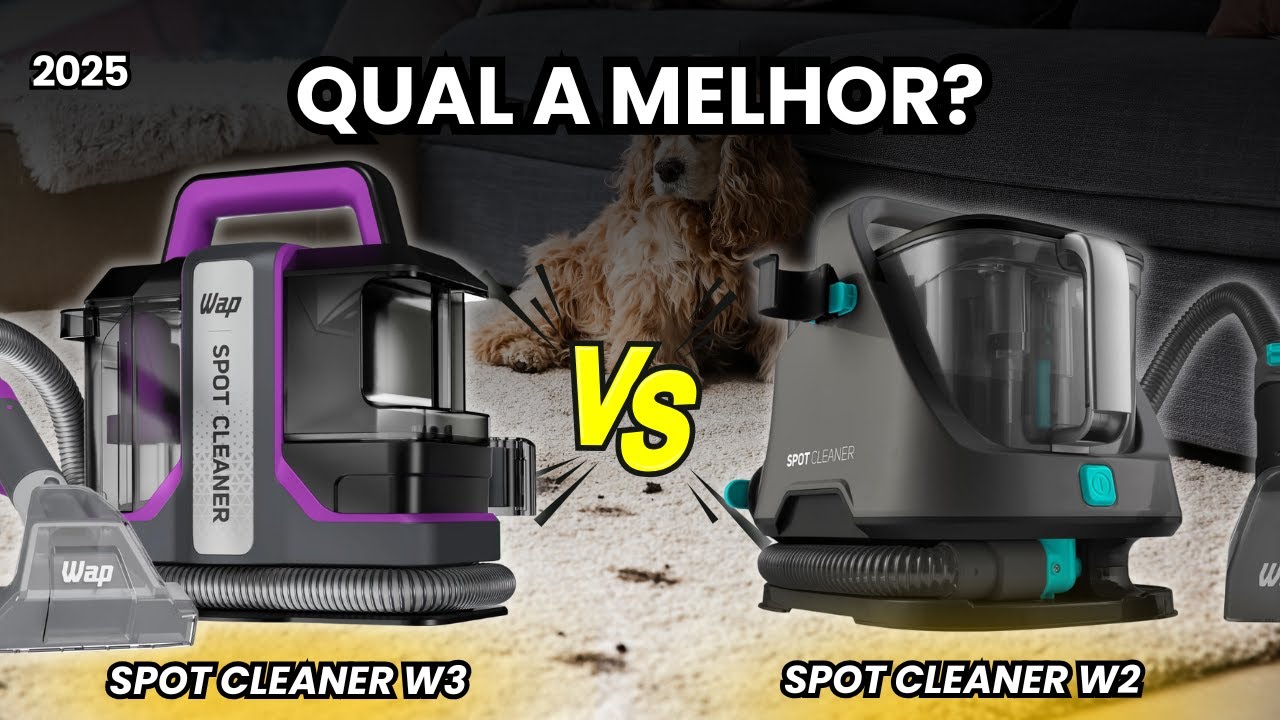 EXTRATORA WAP SPOT CLEANER W2 vs W3: Qual Extratora Portátil Wap é a ...