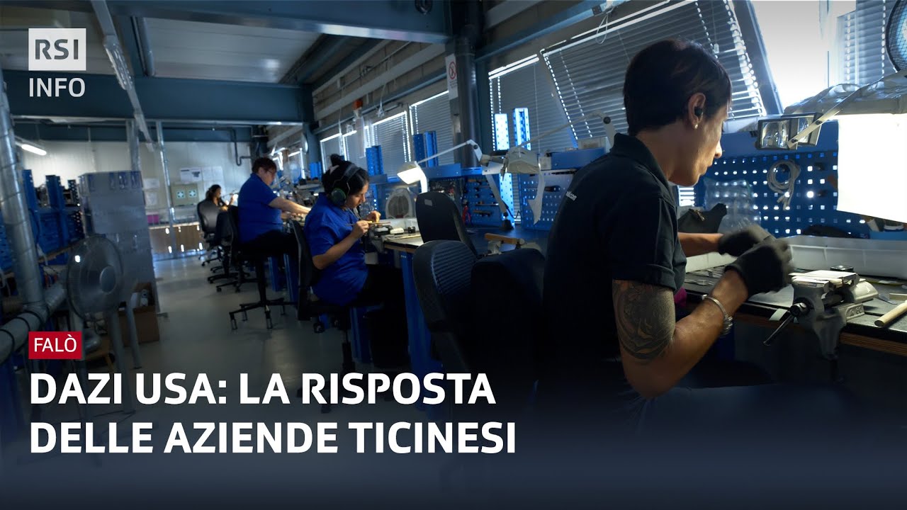 Dazi USA, come stanno reagendo le aziende ticinesi? | Falò | RSI Info