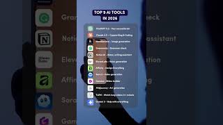 Top 9 AI Tools in 2026 That Will Replace Your Daily Work 💼✨