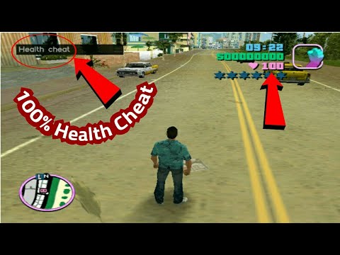 GTA Vice City Health Cheat Code | SHAKEEL GTA - YouTube