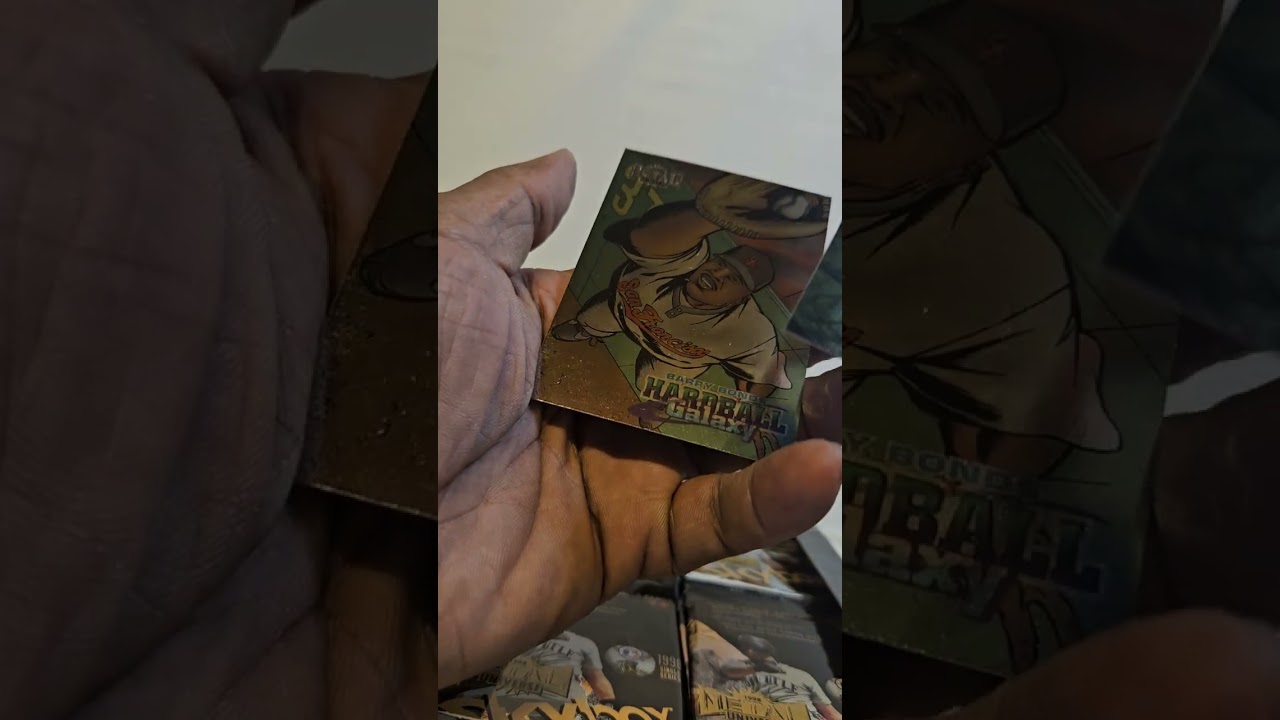 opening 1998 Metal Universe baseball box