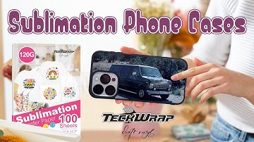 Sublimate on Phone Cases #sublimation #sublimationtutorial