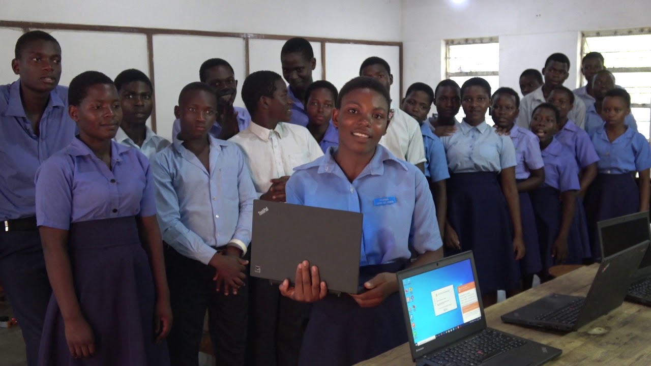 Students from Likoma Secondary School, Malawi YouTube