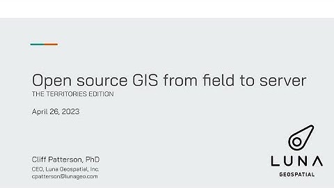 Open Source GIS from Field to Server: The Territories Edition