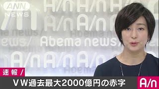 フォルクスワーゲン、2015年決算は約2000億円の赤字(16/04/28)