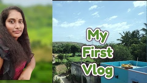 My First vlog |YouTube video | Introduction video | Telugu YouTuber| My Intro | Siri vlogs ramisetty