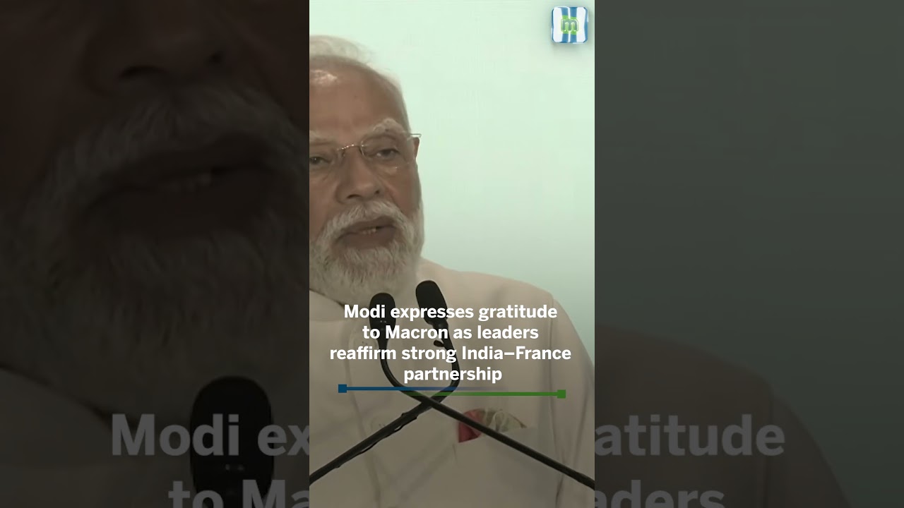 PM Modi thanks his 'friend' President Macron for showing faith in India-France friendship