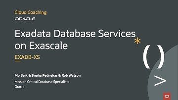 Exadata Database Service on Exascale (EXADB-XS)