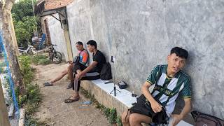 Latihan sore Lapangan sedulur Marikangen (Opik,panji,Affan,amin)