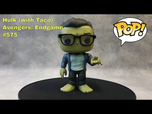 HULK WITH TACOS. AVENGERS: ENDGAME. Funko POP!