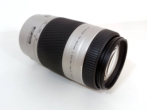 MINOLTA AF 75-300mm F4.5-5.6 D Telephoto Auto Focus Lens