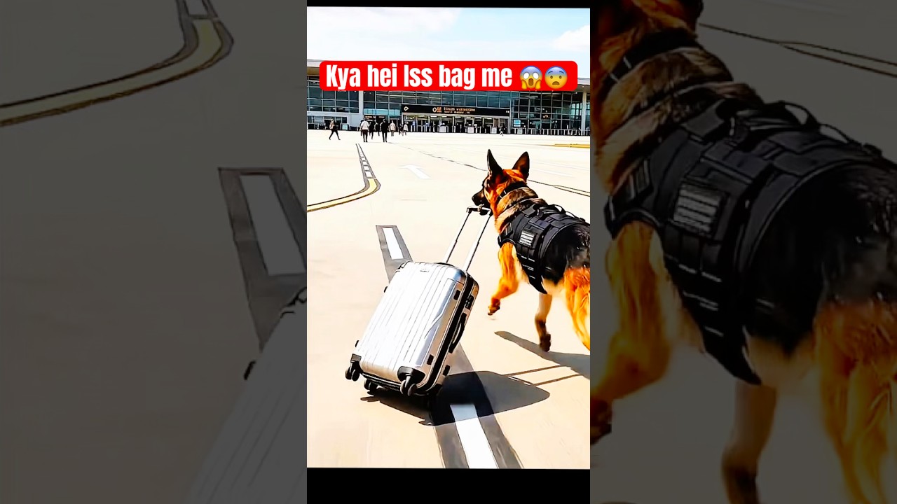 Dog saves the human baby ,big hero 😭