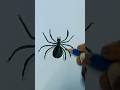 How To Draw Spider easy #spider #drawing #viralshort #viralshorts #easydrawing #pencildrawing