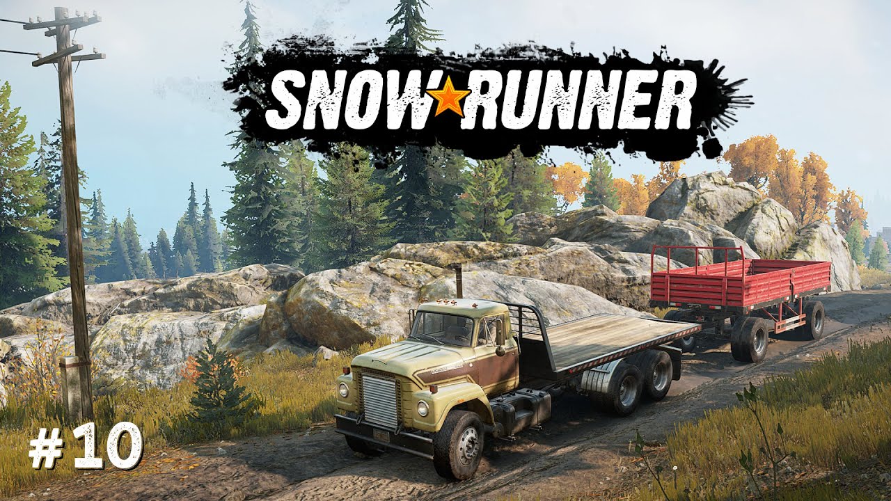 Snowrunner | Mission: "Felssturz" (Michigan) | Komplettlösung #10 | Walkthrough Gameplay