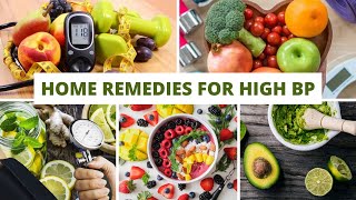 Best Home Remedies to Control High Blood Pressure I High BP Control Home Remedies in Hindi