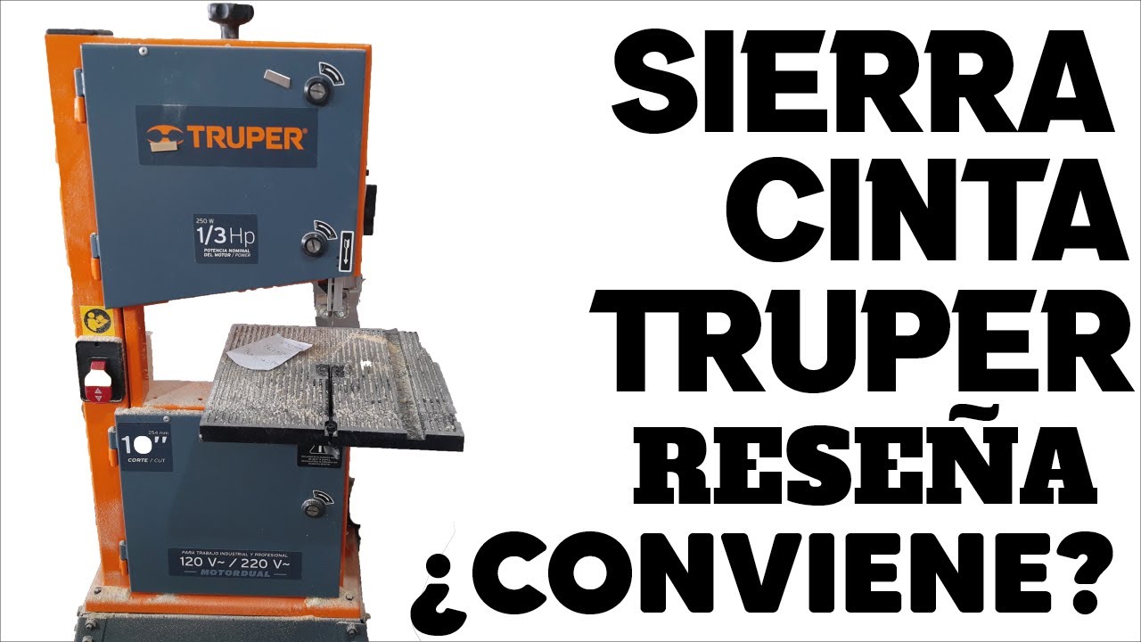 RESEÑA SIERRA CINTA TRUPER SCI-10 