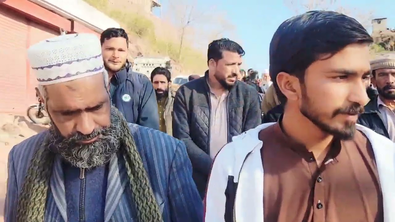 ملک زاہیب صاحب گراں والوں کی نماز جنازہ ان کے آبائی گاؤں 