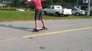 longboarding fail