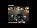 Super Bike (Vs) Super Car🔥#superbike #supercars #rider #stand #racing #dragrace #flyby #shorts