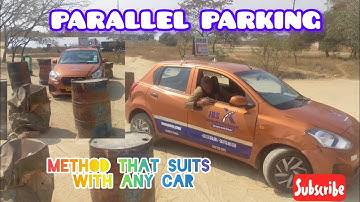 Parallel Parking Using A Dunstan Go// Method That Suits Any Type of Car. #parallelparking #drums