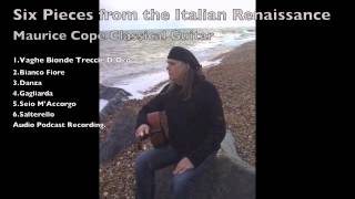 Six Pieces From The Italian Renaissance Maurice Cope Classical Guitar