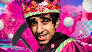 CANDYLAND KING?! - TOWER UNITE MINIGOLF