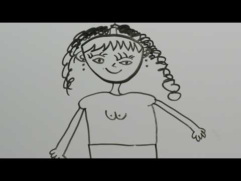 EDP draws his ideal girlfriend 