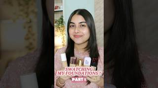 Swatching My Favourite Foundations | Part 1