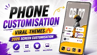 Phone Customization Viral Themes 🔥🥵 2026 Screen Customization 🥵 screenshot 5