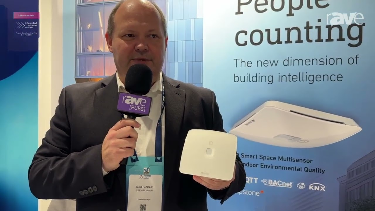 ISE 2026: Steinel Features EO Smart Space People-Counting Sensor