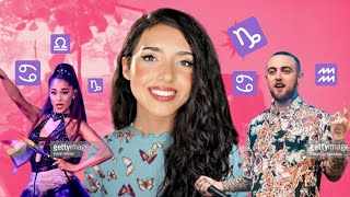 CELEBRITY SYNASTRY SUNDAY: Ariana Grande and Mac Miller Natal Charts| Astrology Compatibility