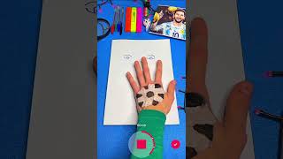 TUTORIAL messi draw #TREND 👀result?😂 #trend#magic #tutorial #backstage #creative#shorts